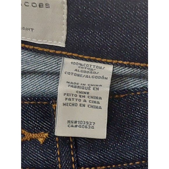 MARC by MARC JACOBS MJ 110 Low Rise Slim Straight Leg Blue Jeans 28x34 $198 - Picture 16 of 16